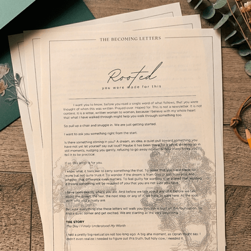 The Inspirational Letter